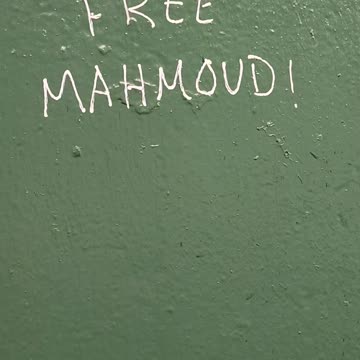 "Free Mahmoud (Khalil)!"