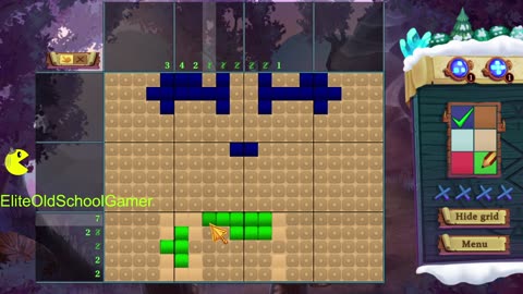 Adventure Mosaics Winter Holiday - Review and Walk-through - Level 19 - May 2025