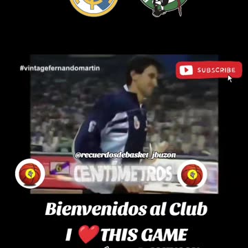 Boston Celtics vs Real Madrid (24 de Octubre, 1988)