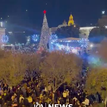 The Bethlehem Municipality, for the first time in two years since the start of the war