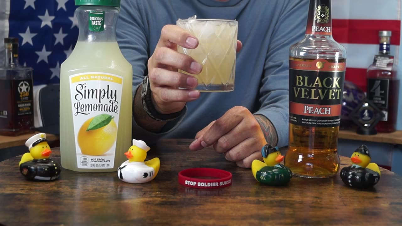 Joshua Byrd - Black Velvet Peach Whiskey & Simply Lemonade