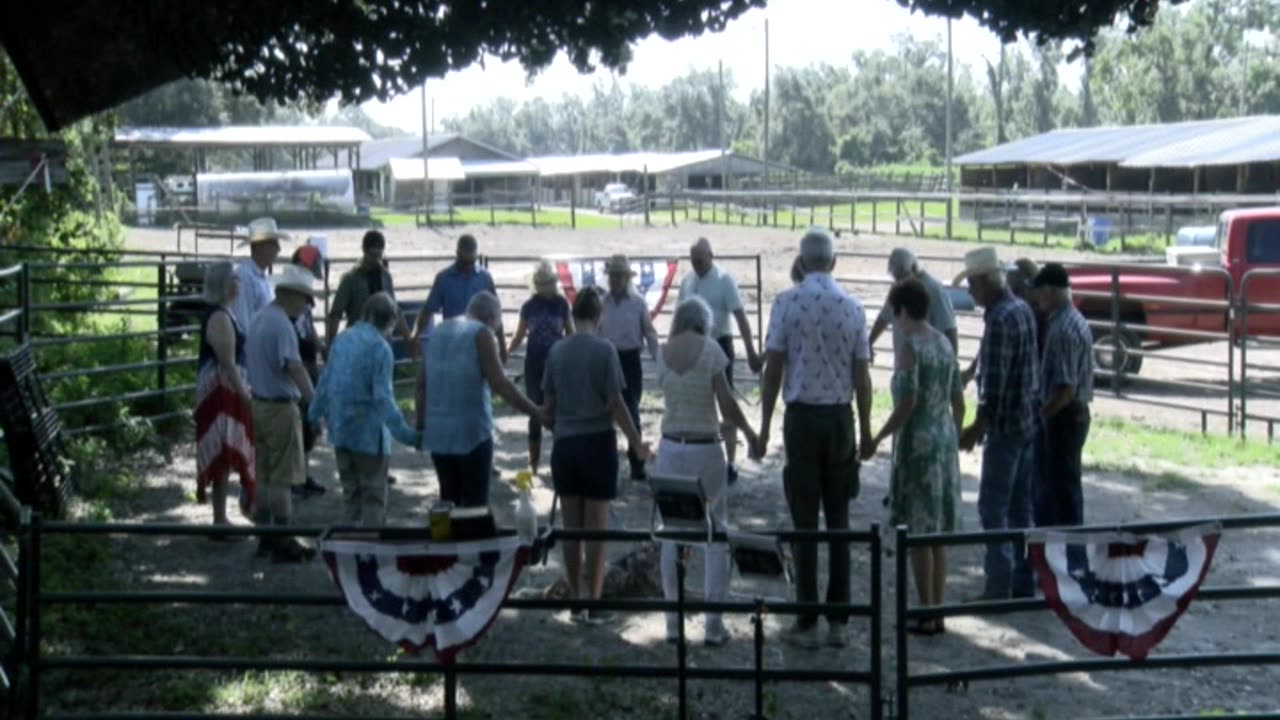 Skipper Calder & Cowboy-up Ministry bring horse training with a message at 11am.