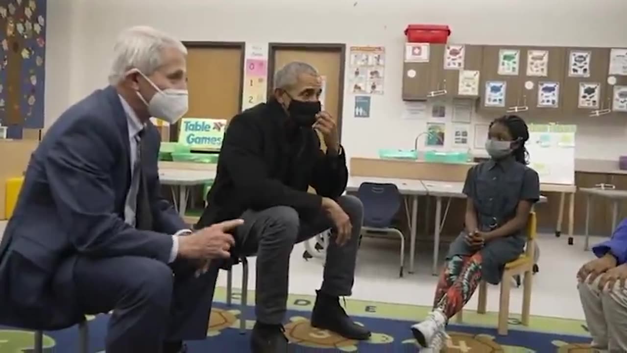 Fauci and Obama Guilt-Tripped Kids: Take the Jab—or You’ll Kill Grandma