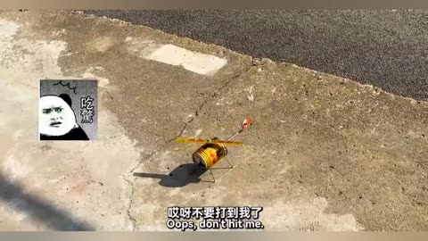 Amazing handicrafts, Chinese guys transform discarded cans into helicopters