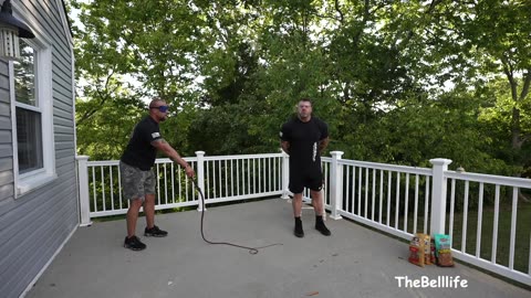 Pretzel Bull Whipping Accuracy Test!!!