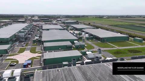 Dronebeelden (donderdag 7-8- 2025) Nederland is wereldkampioen met het hosten van kinderporno