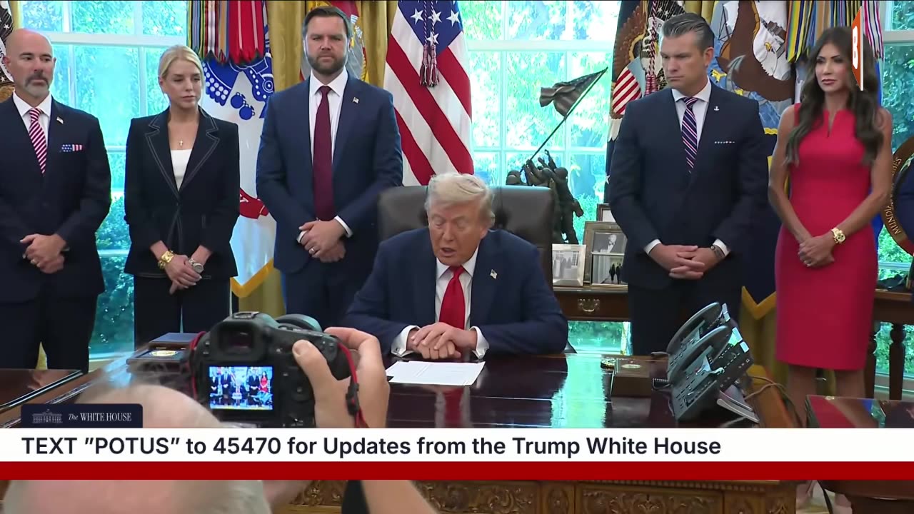 LIVE: President Trump Signs Executive Orders...