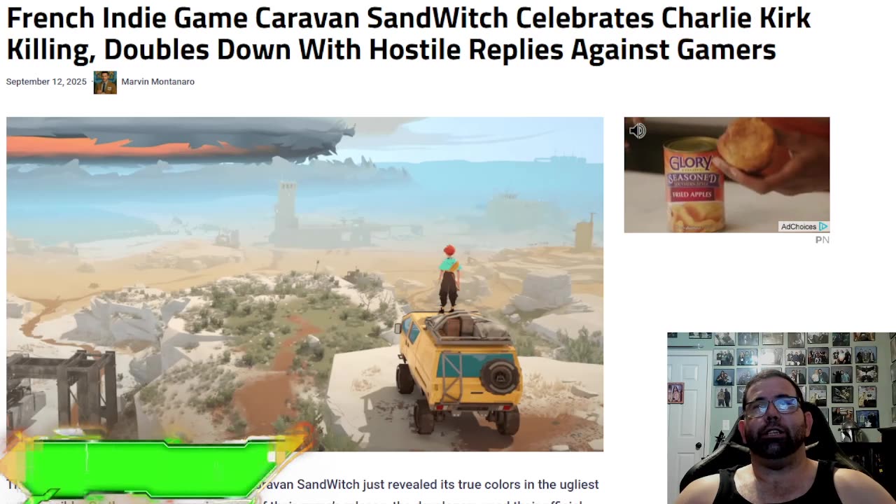 French Indie Game Celebrates Charlie Kirk's Death