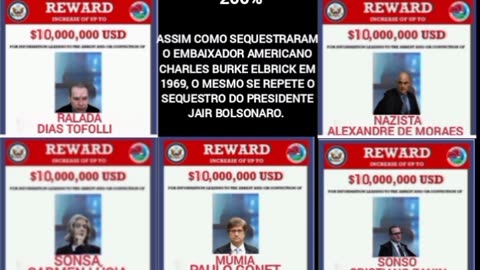 O sequestro dos militantes do PT a história se repete. O sequestro do embaixador dos Estados Unidos no Brasil em 1969. Charles Burke Elbrick. 2025 um novo sequestro de Jair Messias Bolsonaro.