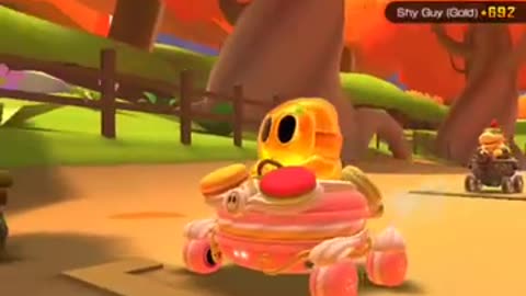 Mario Kart Tour gameplay Cat Tour: Dry Bowser Cup