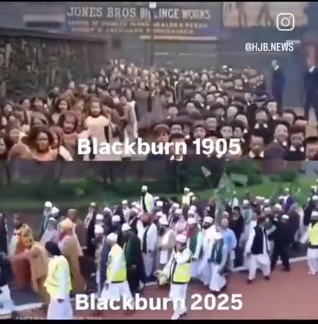 Take Back Britain: BlackBurn in 1905 vs BlackBurn in 2025
