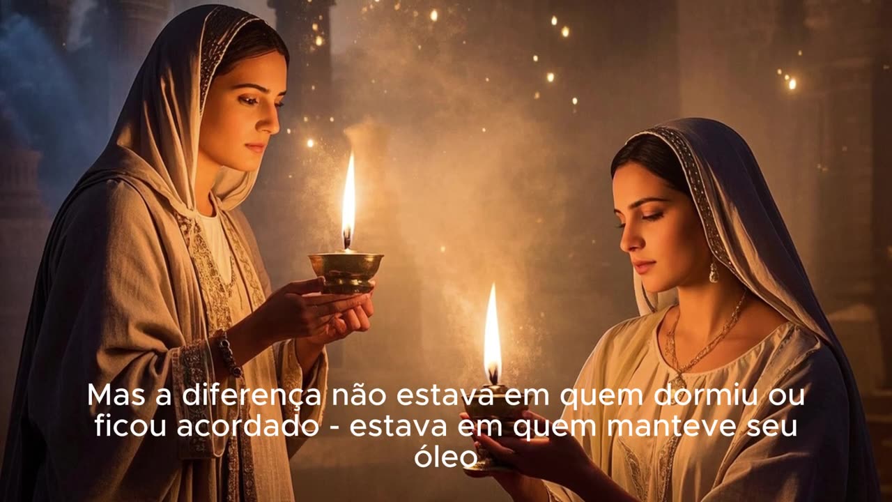 Você Tem Óleo na Lâmpada? – A Urgência de Estar Preparado para a Volta de Jesus.❤🌿🕊🏠