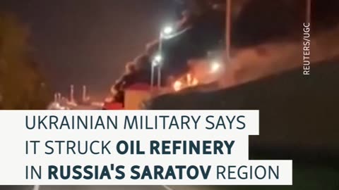 🛸💥 Ukraine Russia War | Ukraine's Drone Attack on Russian Oil Refinery | RCF