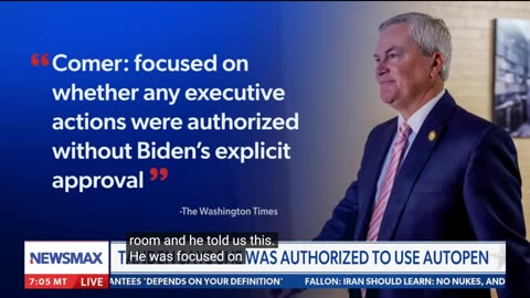 Greg Kelly may have found the person who was running the country 'behind Biden's back'