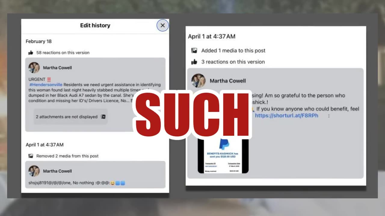 Fact Check: Posts About a 'Heavily Stabbed' Woman Found In An Audi A7 Are SCAMS