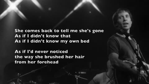 Paul Simon - Graceland Lyrics (Full Lyric Video!)