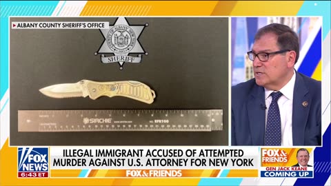 US attorney speaks out after migrant charged at him with knife
