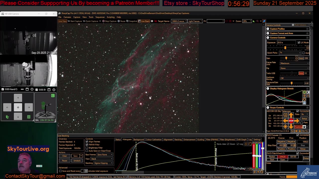 Hey The Arizona Starry Skies Await! The Universe LIVE in Real Time! Come Along!
