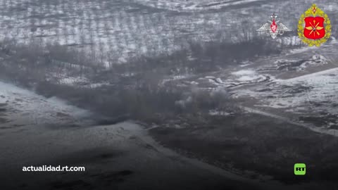 Fuerza y precisión: así operan los blindados rusos en primera línea