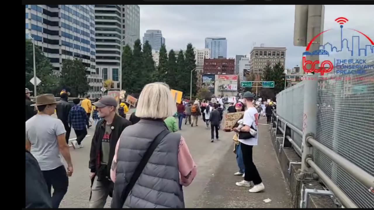 No Kings Protest Portland 10/18/25