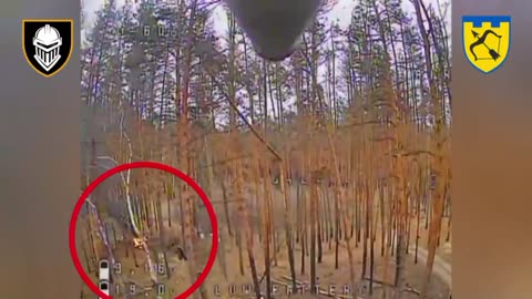 Ukrainian Attack Drones Descend On Russian Camp and Supply Dump