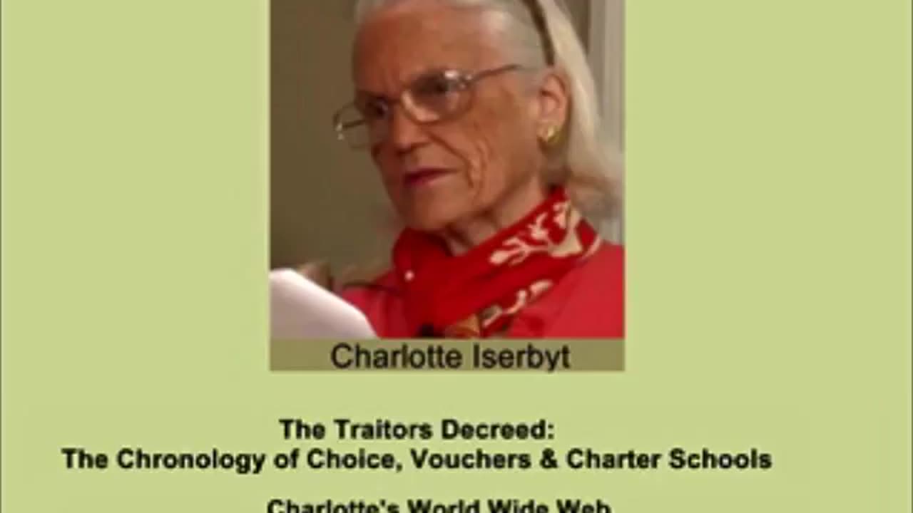 The Traitors Decreed Choice, Vouchers and Charter Schools