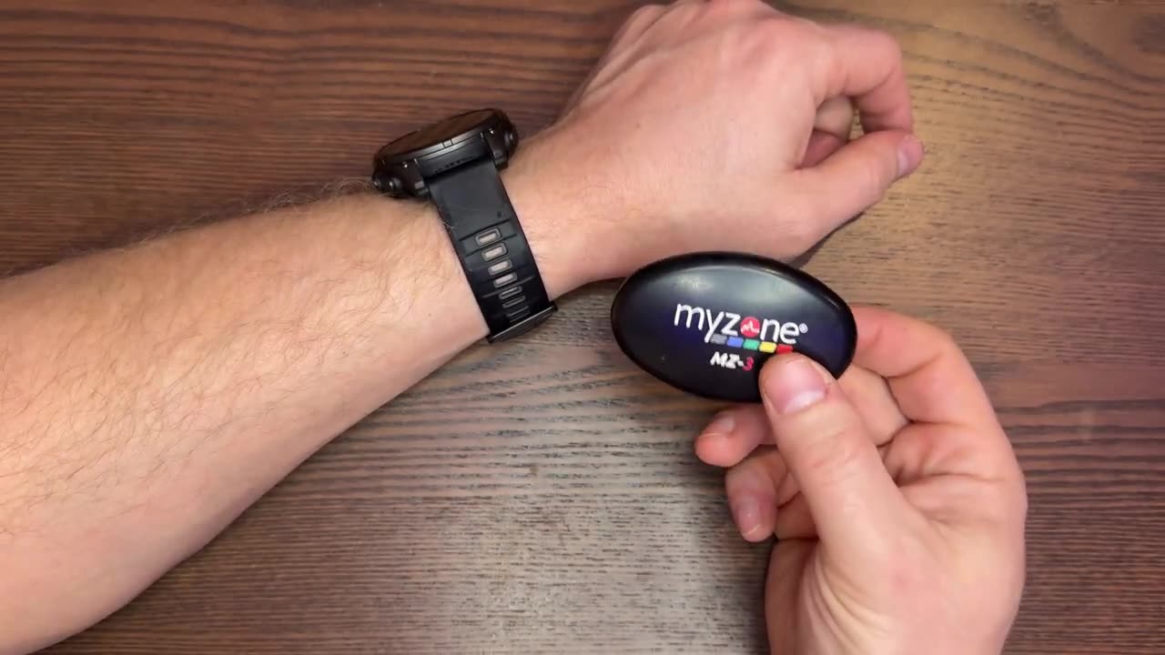 How To Connect External HRM Myzone Chest Strap To Garmin Fenix 8