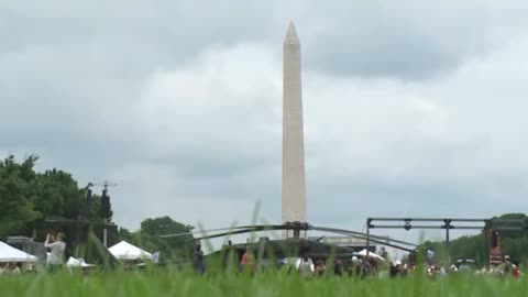 LIVE: Donald Trump Leads Military Tribute for Army’s 250th Anniversary
