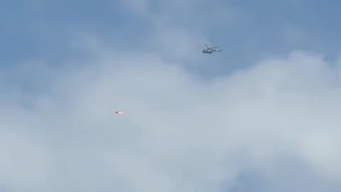 🚁🔥 Ukraine Russia War | Ukrainian Mi-8 Crew Downs Shahed UAV | RCF