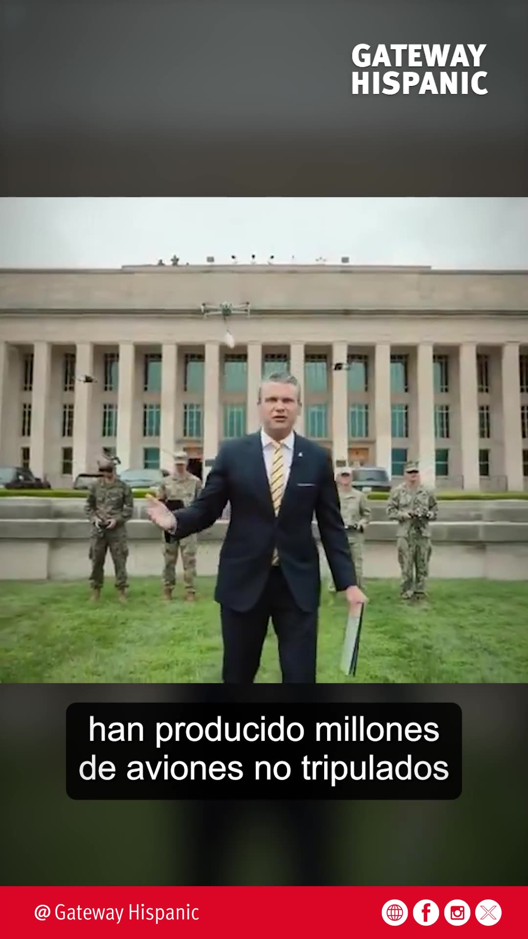 US Secretary of Defense Pete Hegseth has ordered a rapid increase in drone production