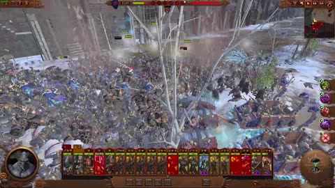Total War WARHAMMER 3 WARRIORS OF CHAOS EPIC SIEGE BATTLE WOW