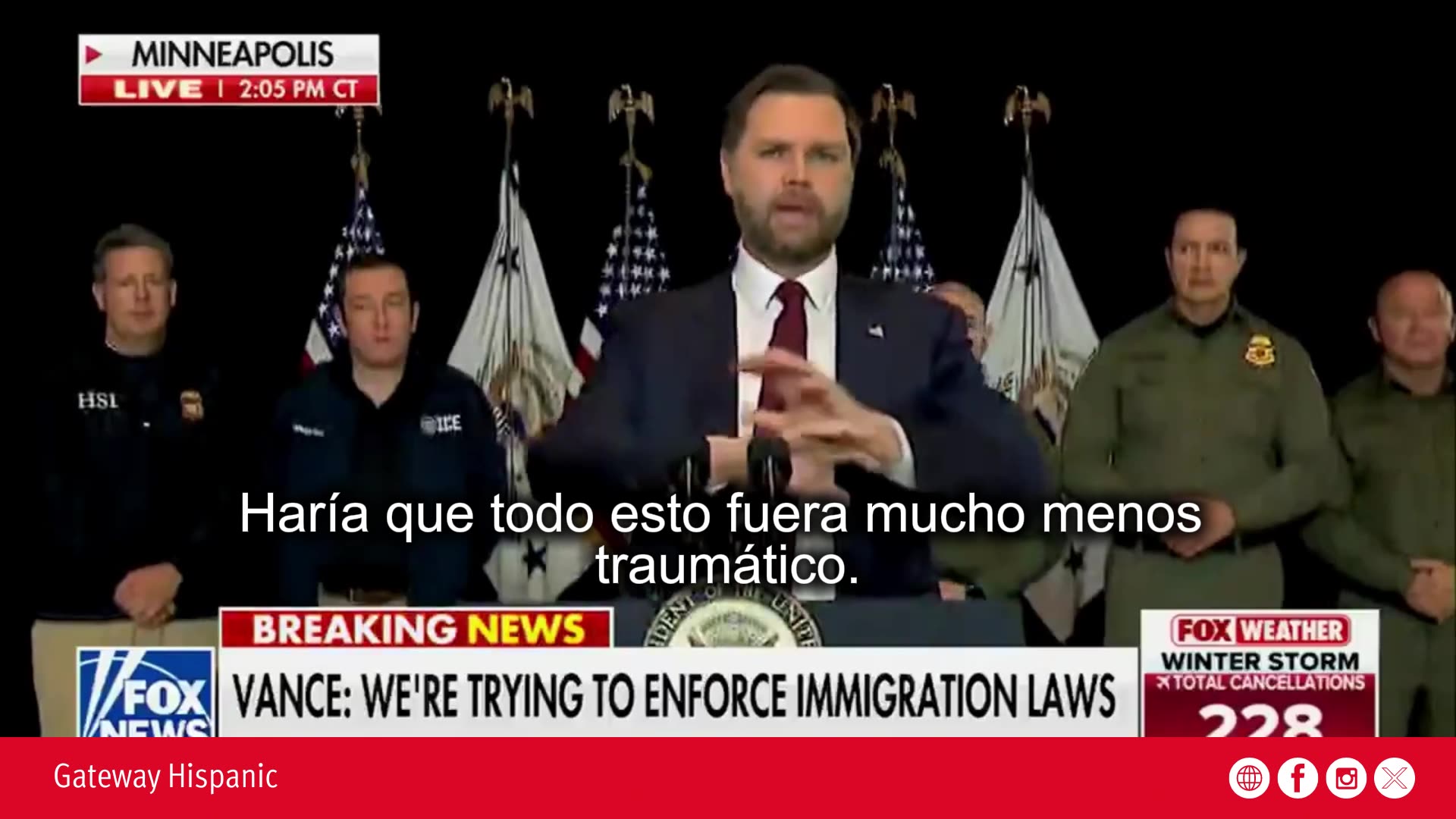 JD Vance: We're not trying to send a political message. We're trying to enforce the law (VIDEO)