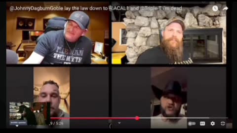 Johnny Gobble Lays Down The Law to Adam Calhoun and Triple T