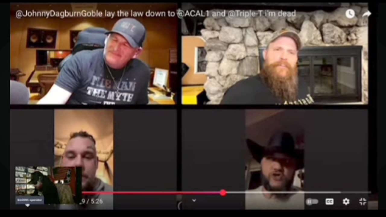 Johnny Gobble Lays Down The Law to Adam Calhoun and Triple T