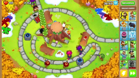 Bloons TD 6 Tree Hole Medium Round 36