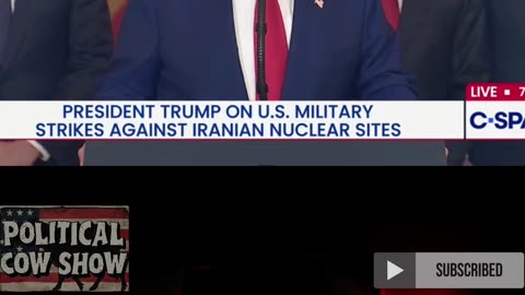LIVE: Trump Address to the Nation after strike on Iran