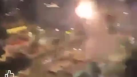 Watch: Iron Dome in Civilian Area Wrecked by Iranian Missile