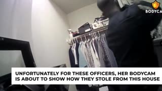 Police officer stealing nearly 10k woth of stuff on own bodycam