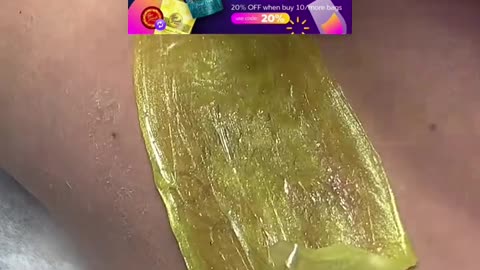 Underarm Waxing with Sexy Smooth Lemon Kiss Hard Wax | Full Removal by @waxingqueenadventures