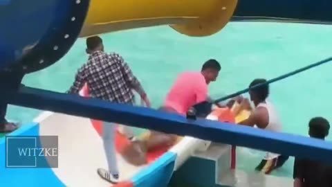 Indians destroy water park