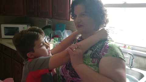 9-YEAR-OLD SON BUYS HIS MOMMA A SPECIAL BIRTHDAY GIFT