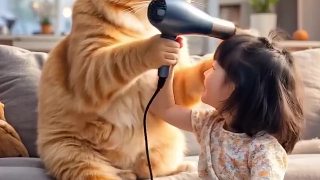 Caring cat story