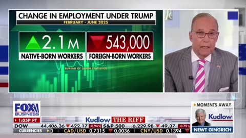 Larry Kudlow: "One, big, beautiful bill" has been the theme of Trump's first half.