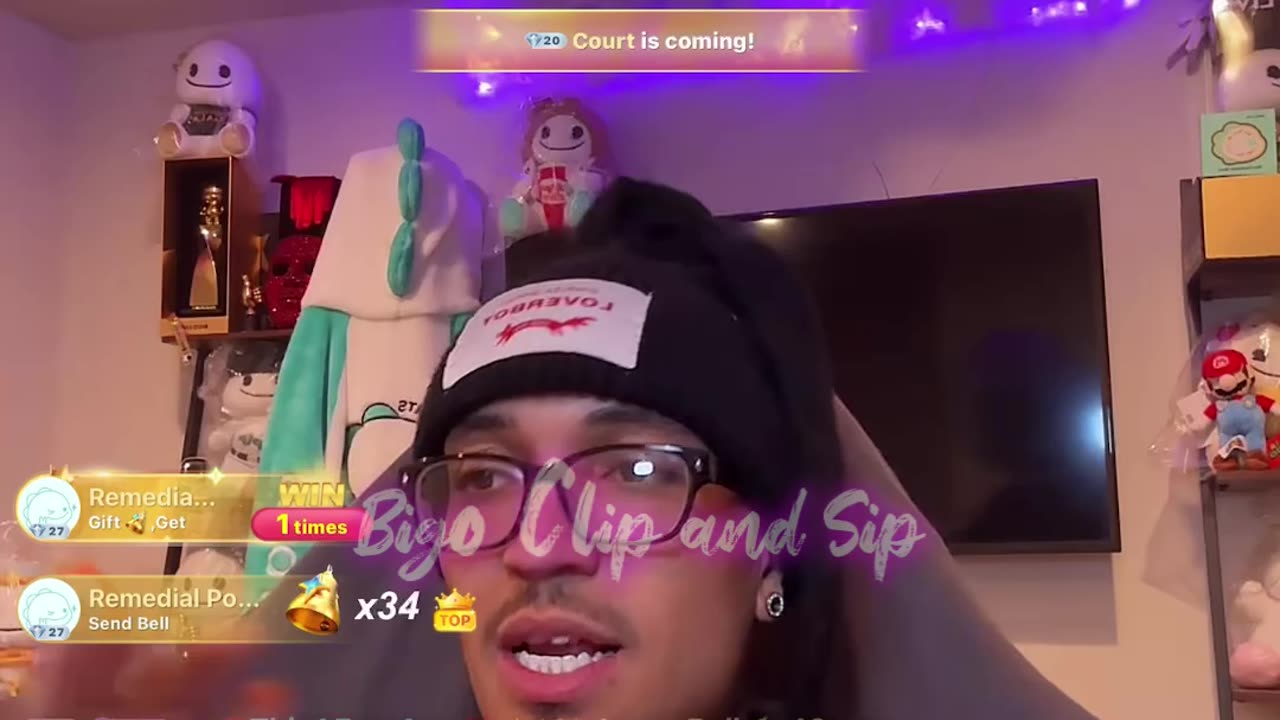 Flocko says he went in Moet's live on accident-doesn't need her clout 5/3/25 #bigoclipandsip