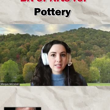 BA of Arts for Pottery