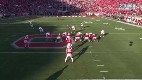 Rutgers Scarlet Knights vs. No. 1 Ohio State Buckeyes Highlights - College Football