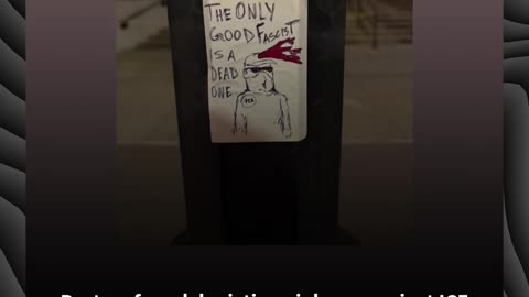 Posters found depicting violence against ICE agents at the University of Wisconsin-Madison