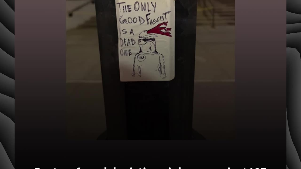 Posters found depicting violence against ICE agents at the University of Wisconsin-Madison