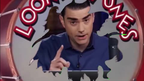 Ben Shapiro transforms into Porky Pig! #election2024