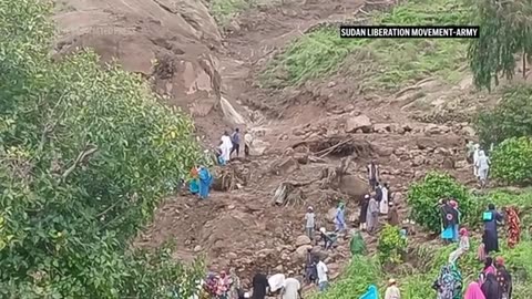 Sudan landslide kills more than 1,000 people and wipes out entire village